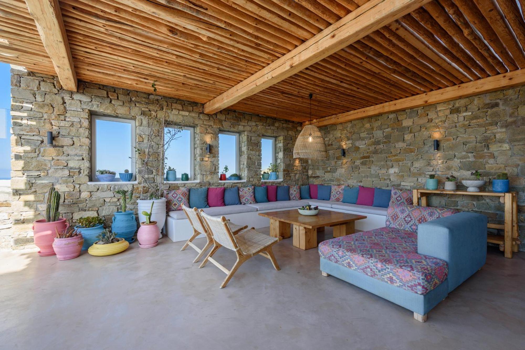 Villa Joy - Sunset Sea View Villa Mykonos Town Zewnętrze zdjęcie