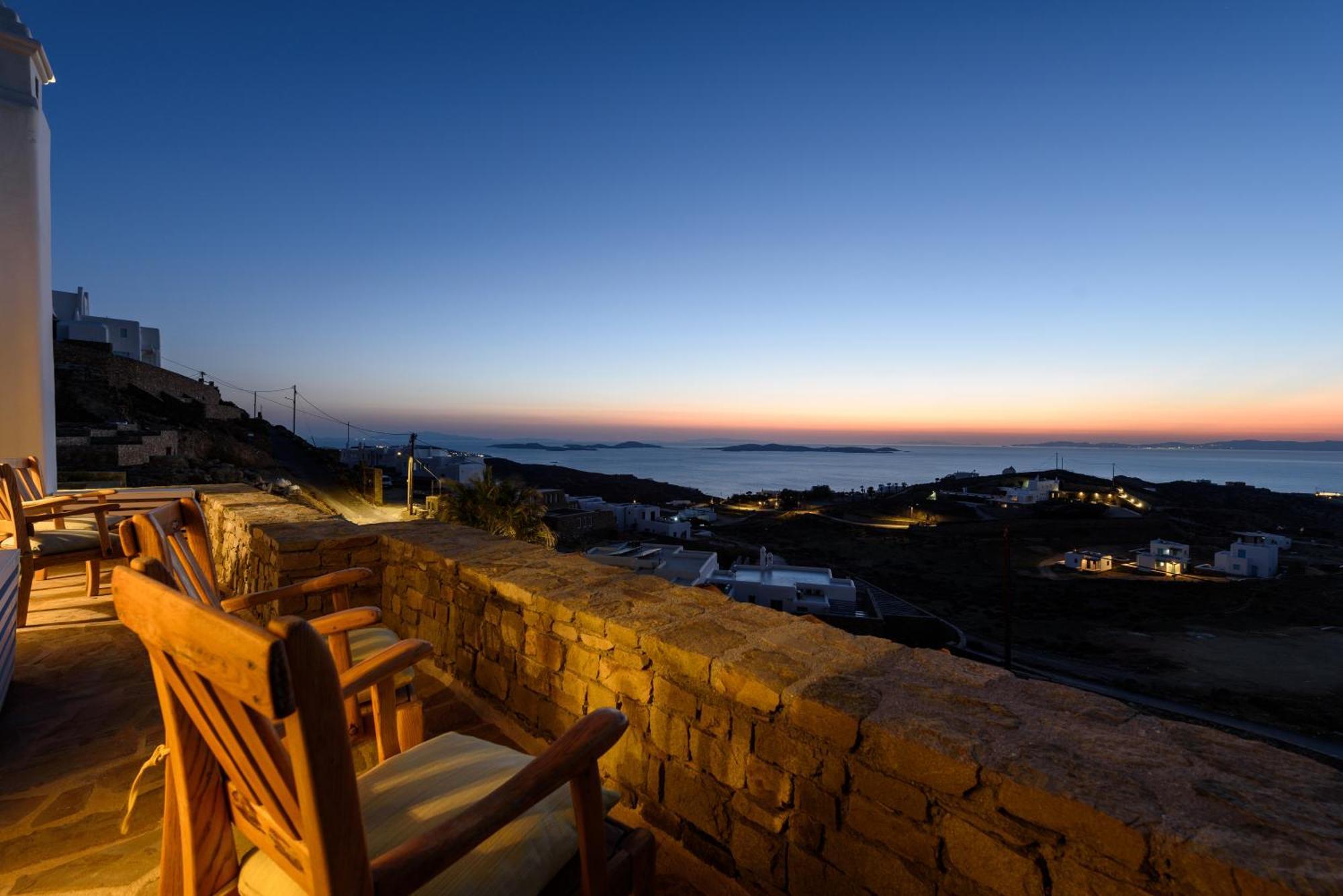 Villa Joy - Sunset Sea View Villa Mykonos Town Zewnętrze zdjęcie